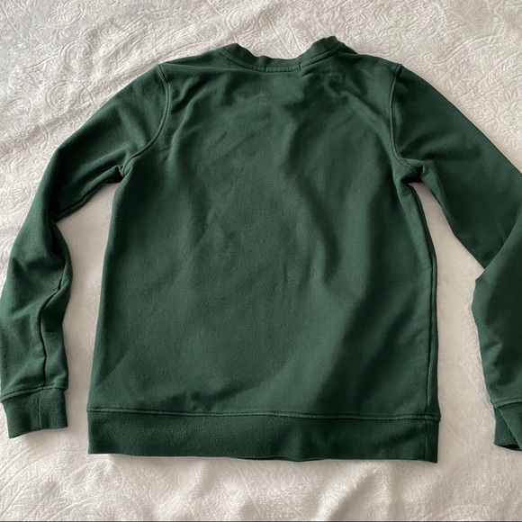 Gold letters WONDER Green Sweatshirt - Picture 6 of 9